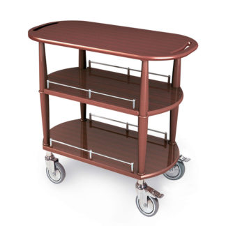 Lakeside 70531 Serving Cart-Spice