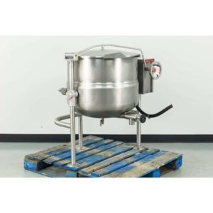 Reconditioned Market Forge DLT-40 40 Gal Direct Steam Jacketed Tilting Kettle