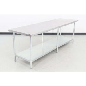 96" x 30" Stainless Steel Work Table