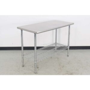 Stainless Steel 24" x 50" Work Table