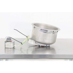 Wells SS10D 11 Qt. Electric Round Drop-In Soup Warmer