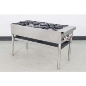Jade Range JSP-182 2 Burner Gas Stock Pot Range
