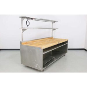 La Rosa L-60196-32M 96" x 38" Open Base Utility Transport Cart