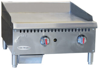 Item # 17: GRIDDLE, GAS, COUNTERTOP Serv‐Ware Model SMGS‐12