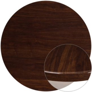 COATED TABLE TOP Flash Furniture Model No. TP‐WAL‐48RD‐GG