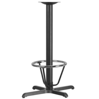 METAL TABLE BASE Flash Furniture Model No. XU‐T2230‐BAR‐3CFR‐GG