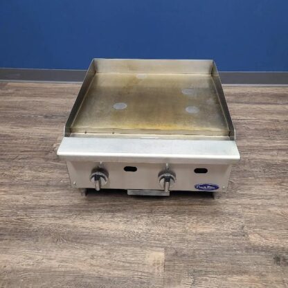B111 Used Atosa ATTG-24 24" Countertop Gas Griddle
