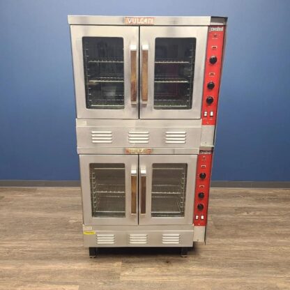 B102 Used Vulcan SG22B Double Deck Gas Convection Oven